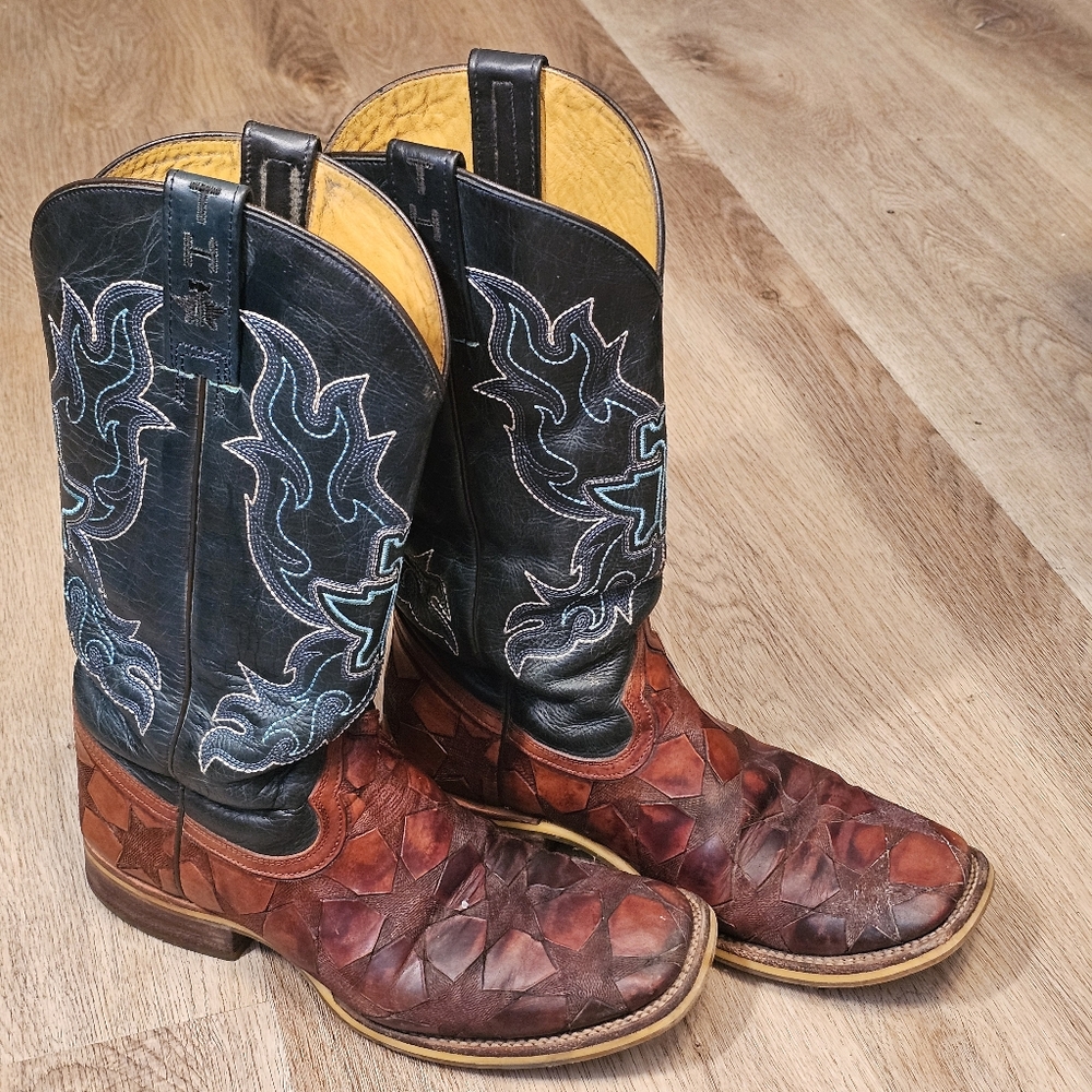 Tin Haul "Wish Upon a Star" Women's Cowboy Boots - Size 8.5 USA